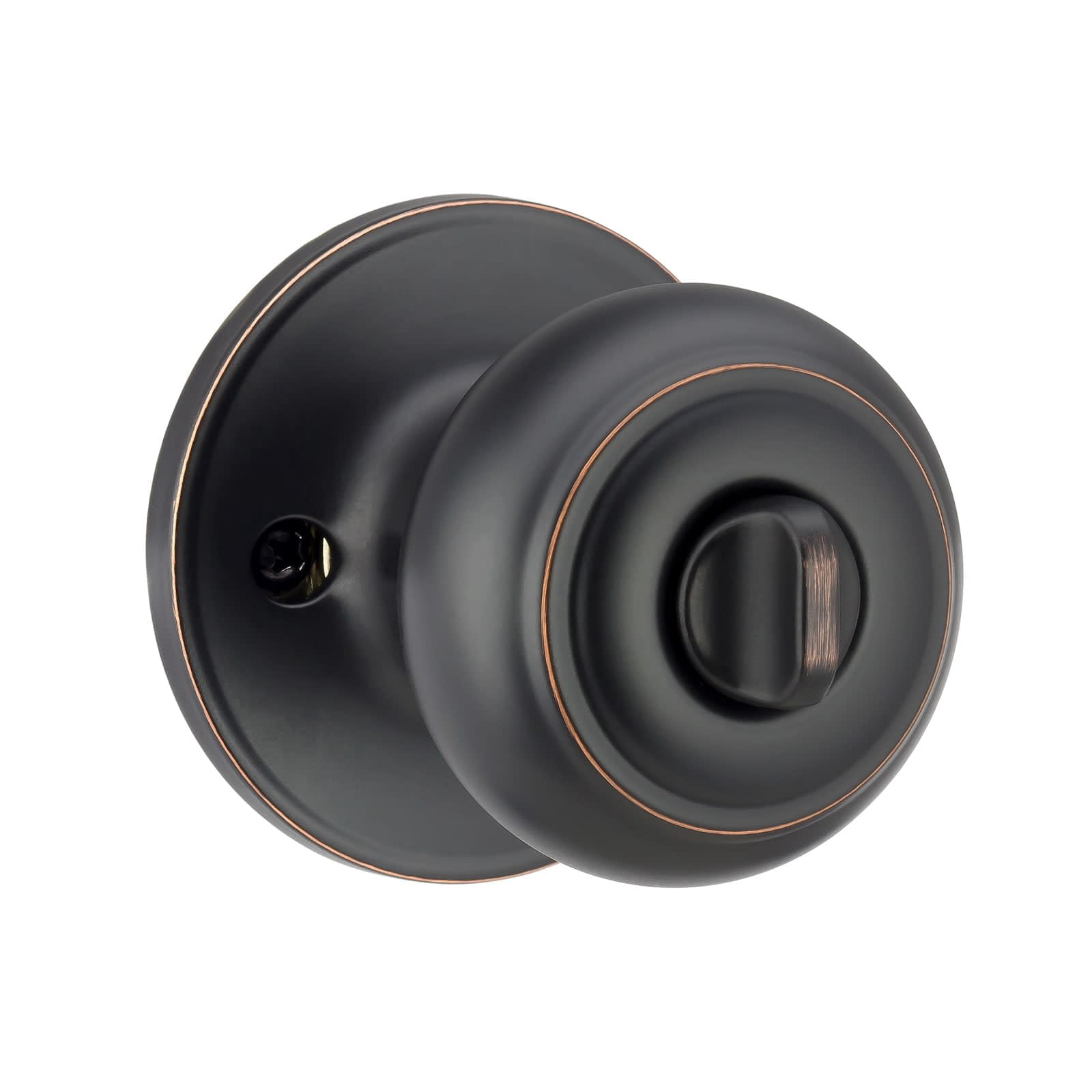 Sure-Loc JN102 FBL Juniper Privacy Door Knob Set - Black