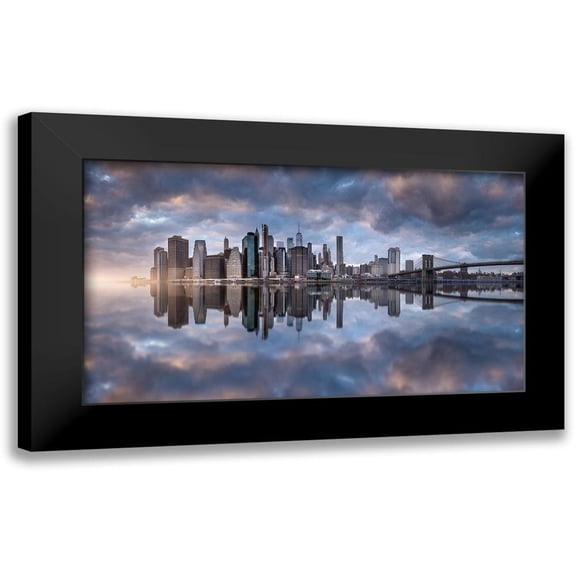 F. Turienzo, Carlos 18x12 Black Modern Framed Museum Art Print Titled - NY NY