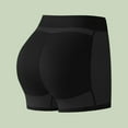 thumbnail image 2 of ZENJIAH Women's Butt-Lifting Seamless Shapewear - High Compression Shorts With Removable Silicone Pads Black, 2 of 4