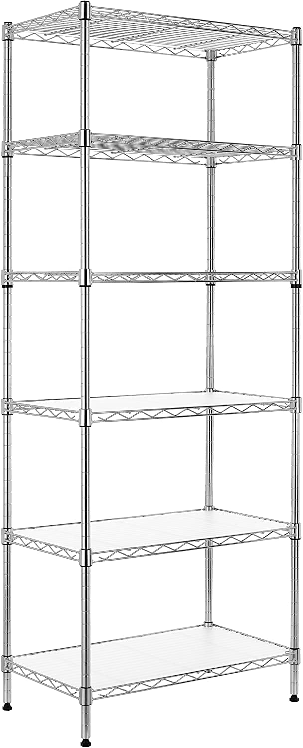 Details about   2 X 4 Tier Shelving Units Robust Steel Garden Greenhouse Shed Storage Heavy Duty 