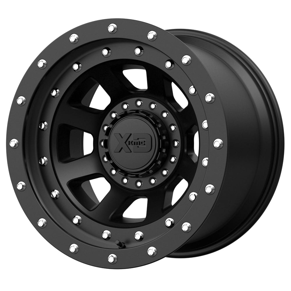 XD Series XD137 FMJ 20x12 5x5"/5x5.5" 44mm Satin Black Wheel Rim 20