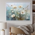 thumbnail image 1 of Designart White Traditional White Framed Wall Art, Meadow framed wall Art, Meadow Of Spring I , meadow framed wall art decor, 32x16 inches White Color Frame, 1 of 5