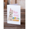 thumbnail image 2 of Wheaten Scottish Terrier Easter Greeting Cards and Envelopes Pack of 8 7 in x 5 in, 2 of 3