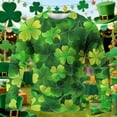 thumbnail image 5 of Yusimy Men's Casual Long Sleeve Round Neck St. Patrick's Day Print Pullover Shirt for Holiday Festive Wear, 5 of 6