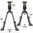 thumbnail image 7 of Lumintrail Center Mount Double Leg Bicycle Kickstand Adjustable Aluminum Alloy Bike Stand fits 24"-28", 7 of 7