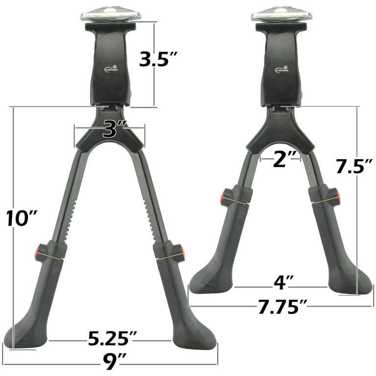  Center Mount Double Leg Bike Kickstand, Adjustable