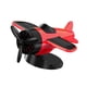 thumbnail image 3 of Modelo de avión giratorio con energía solar que se activa con luz para el tablero del auto. Rojo, 3 of 9