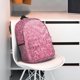 thumbnail image 3 of Disketp Pink Glitter Mochila Escolar de 15 Pulgadas, Mochila Ligera para Estudiantes, Viajes y Trabajo, Cómoda y Resistente para el Uso Diario, 3 of 6