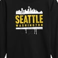 thumbnail image 3 of Instant Message - Seattle, Washington - Toddler & Youth Long Sleeve Graphic T-Shirt, 3 of 6