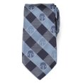 thumbnail image 3 of Star Wars Mando Helmet Check Blue Mens Tie, 3 of 7