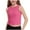 Hot Pink, variant on Maean Girls Crop Tank Tops Sleeveless Round Neck Basic Cute Athletic Dancewear Tanks 3-15 Years