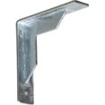 thumbnail image 1 of Ekena Millwork BKTM02X08X08STCRS 2 Po. x 8 Po. D x 8 Po. H Support de Porte-Magasin&44; Acier, 1 of 1