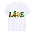 thumbnail image 3 of SNKSDGM Girls Tops for Trendy Spring White Shirt Girls Size 8 Shirts for Kids Girls Child Short Sleeve St Patricks Day Prints T Shirt Trendy Girls Fans Present Tops 8-9 Years, 3 of 3