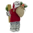 thumbnail image 5 of 12" Standing Santa Dressed in a Warm Sweater and Fur Boots Christmas Figure, 5 of 5