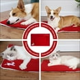 thumbnail image 6 of LOLIPPYY Dog Mattress Pet Bed Red Plush Warming Christmas Theme Design 1Pack, 6 of 8