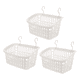 thumbnail image 1 of GOOHOCHY 3 cestas colgantes para guardar artículos diversos de baño y condimentos., 1 of 8