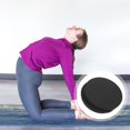 thumbnail image 4 of 2PCS Thick Eco TPE Yoga Knee Pads, Non-Slip Workout Cushion for Gardening Protection(Black, 17.5x17.5x4cm), 4 of 9