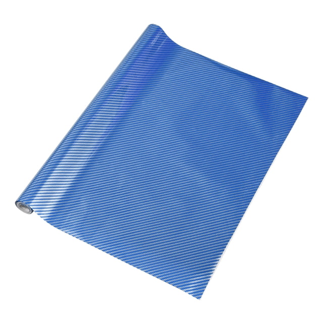 Película de vinilo universal para envolver coches Unique Bargains 16.4 pies x 23.62 pulgadas protectora PVC azul 1 Pc