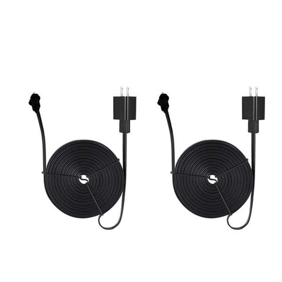 Wasserstein RA55754 Weatherproof Power Cables for Blink Xt2 Outdoor & Indoor Camera - Pack of 2