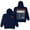 Navy, variant on Dylan Gossett The Westward Tour 2025 Inspired Fleece Lined Pullover Hoodie - Unisex Oversized Crewneck Long Sleeve Casual Autumn & Winter Streetwear