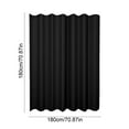 thumbnail image 2 of Eoozwa Solid Color Shower Curtain Waterproof Mildew Proof No Drill Needed Bathroom Partition EVA Fabric Heavy Duty Hotel Quality 70.87"x70.87", 2 of 6