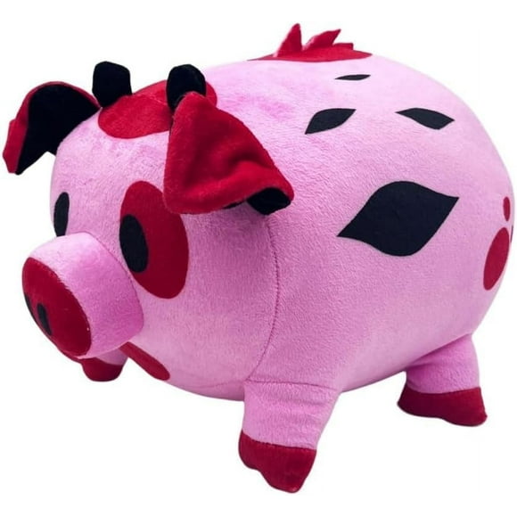 Peluche Hazbin Hôtel 2024, 18cm Fat Nuggets Peluches Oreiller Jouet pour Fans de Télévision Cadeau, Figurine en Peluche Douce pour Enfants Adultes, Anniversaire Pâques Noël Choix pour Garçons Filles