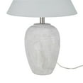 thumbnail image 4 of 23" Grey Unglazed Ceramic Jar Table Lamp - Nourison, 4 of 5