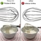 thumbnail image 3 of Batidores para cocinar, paquete de 3 batidores de acero inoxidable para mezclar, batir, batir y revolver, versión mejorada, juego de batidores de alambre con forma de globo, 8"+10"+12", 3 of 7