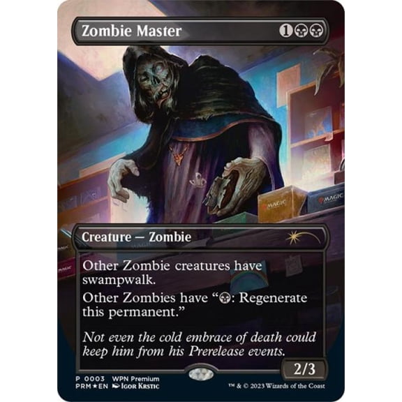 Magic the Gathering - Promos: WPN and Gateway - Zombie Master Near Mint Foil