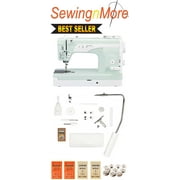 Elna Elnita ef1 High Speed Straight Stitch Sewing & Quilting Machine w/ Exclusive Platinum Series Sewing Package!