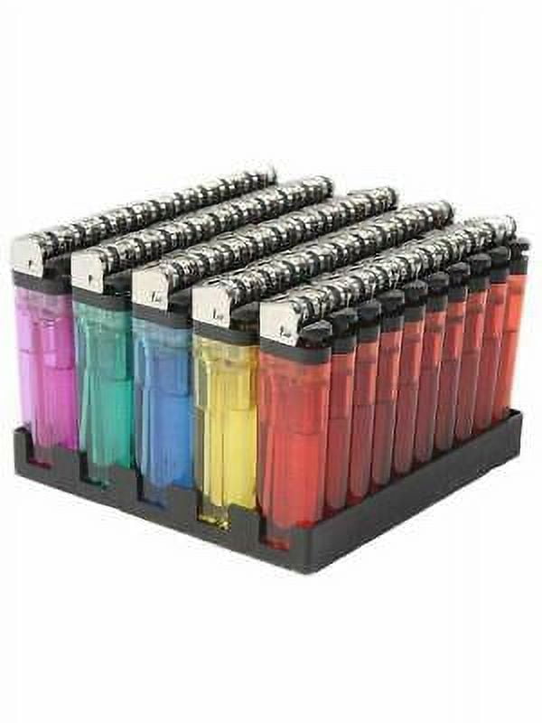 MegaDeal Multipack of 100 Disposable Classic Cigarette Lighters - Wholesale  Pack Lot