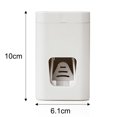 thumbnail image 5 of Exprimidor de pasta de dientes automático, dispensador de pasta de dientes montado en la pared, simple, 5 of 5