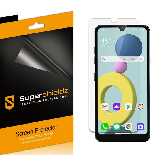 [6-Pack] Supershieldz for LG Xpression Plus 3 Screen Protector, Anti-Bubble High Definition (HD) Clear Shield