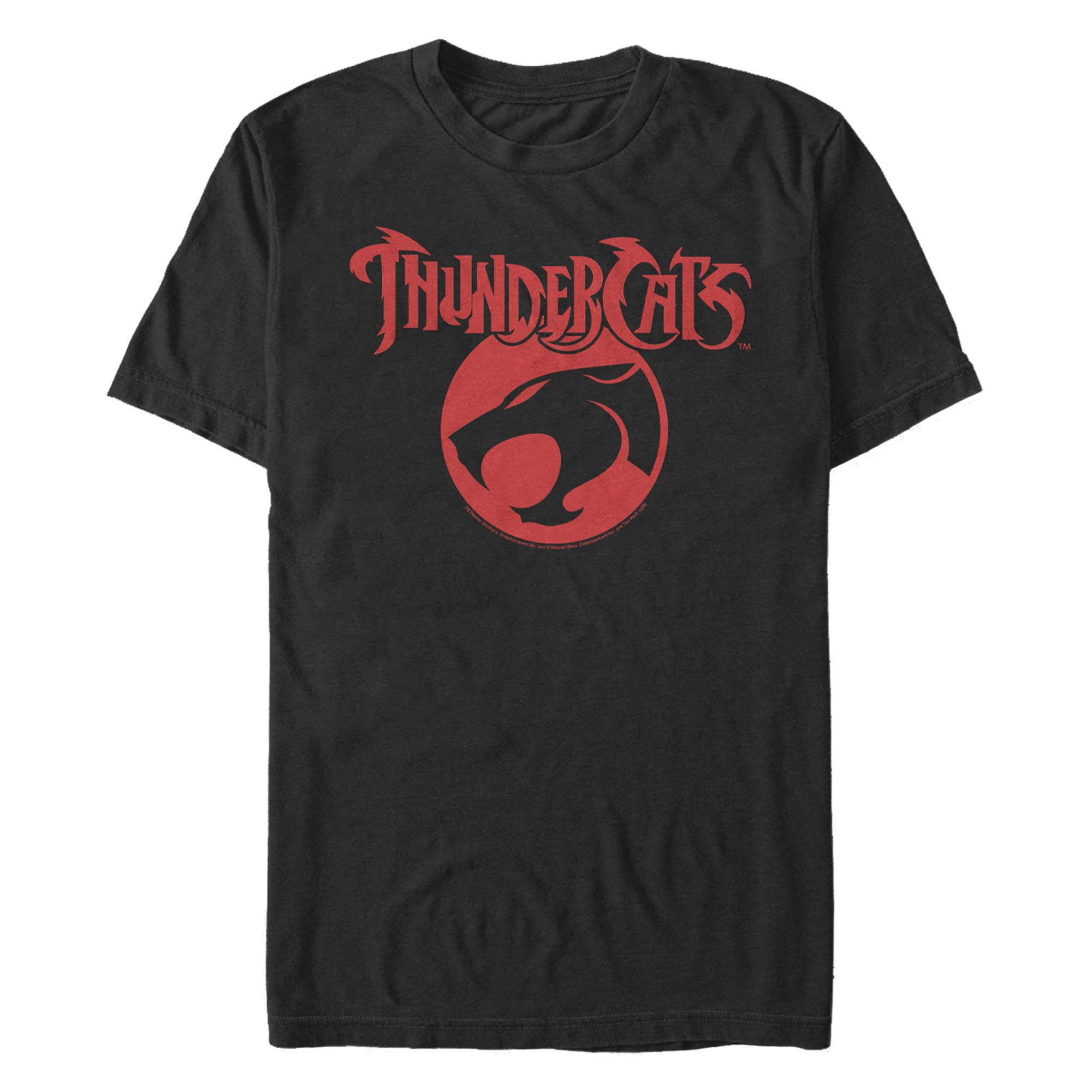 Thundercats Adult T-Shirt with Classic Logo, 100% Cotton, Graphic