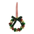 thumbnail image 1 of Corona de campana de Navidad, corona de Navidad, colgante, decoración colgante, decoración navideña para Estilo A, 1 of 9