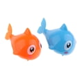 thumbnail image 4 of Juguete de cuerda de dibujos animados de tirón aleatorio, animales de tiburón, para niños, juguetes mecánicos, CUTICAT Wind Up Toy Shark, 4 of 8