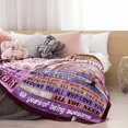 thumbnail image 3 of LHSHID 80th Birthday Gifts for Women Blanket 80th Birthday Gifts Ideas 80th Birthday Decorations 80 Year Old Birthday Gifts for Women Birthday Gifts Throw Blanket 50"x60", 3 of 7