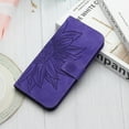 thumbnail image 6 of for Samsung Galaxy Note 20 Ultra Flip Case, Flower Printed PU Leather Magnetic Wallet Case with Stand Holder Flip Cover with Card Slots and Strap Compartment for Galaxy Note 20 Ultra - Darkpurple, 6 of 11