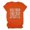 Orange, variant on Fesfesfes Ladies T Shirts Short Sleeve Women Funny Printed Pattern Casual Fashion Soild Color Short Sleeve Tops Blouse Cute Spring Tops for Women XL(US:10)