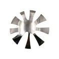 thumbnail image 1 of French Nail Cutter Plate, Manicure Nail Art Making Stainless Steel Acrylic Clipper Plate Module for Women Silver, 1 of 8