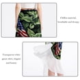 thumbnail image 2 of Flag Plants Stunning Chiffon Summer Beach Dresses for Women - for a Day at the Beach, 2 of 6