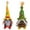 Yellow+Green, variant on Fall Gnomes Autumn Tomte Farmhouse Tiered Tray Decor Fall Home Decor Shelf Sitter Nordic Swedish Nisse Elf Dwarf Thanksgiving Day Gift, Set of 2