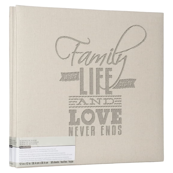Recollections Family Life Scrapbook, 6 Pack