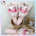 thumbnail image 1 of Ramo de flores de peluche de Hello Kitty de Sanriod Kawaii Anime KT para bodas, día de la madre, día de San Valentín, regalo de cumpleaños, 1 of 5