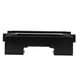 thumbnail image 2 of Paper Plate Dispenser, Under Cabinet Bamboo Plates Holder, Black, 2 of 5
