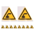 thumbnail image 1 of SHOWERORO 10Ud Adhesivas Coloridas Para Precaución En Máquinas Y Escaleras Forma Triangular, 1 of 8