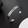 thumbnail image 3 of shiyou-Viking Bracelet Rune - Nordique Aîné Runes Viking Manchette, Métal, Sans Pierre Précieuse, 3 of 4