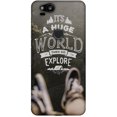 thumbnail image 1 of AMZER Étui Rigide Imprimée Design Slim Fit pour Google Pixel 2 - Explore The World HD, 1 of 3