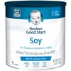Gerber Good Start Soy Non-GMO Powder Infant Formula, Stage 1, 25.7 oz.