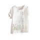 thumbnail image 1 of Camisetas de Manga Corta para Mujeres, Camiseta de Manga Corta Impresa Casual Hecha de 95% Poliéster 5% Spandex para Todas las Estaciones, Camisetas de Manga Corta para Mujeres, 1 of 6